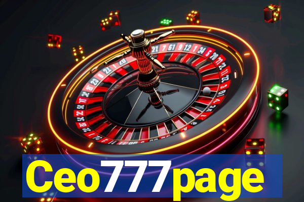 Ceo777page