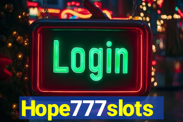 Hope777slots