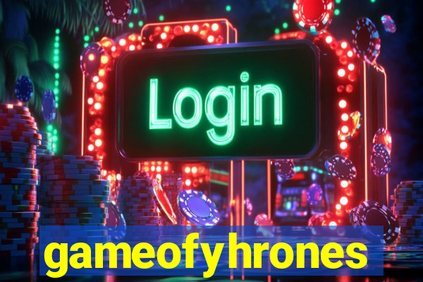 gameofyhrones