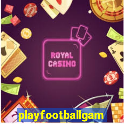 playfootballgames
